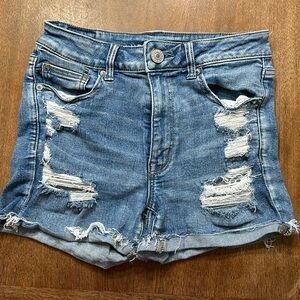 American Eagle Hi Rise shorts Size 6